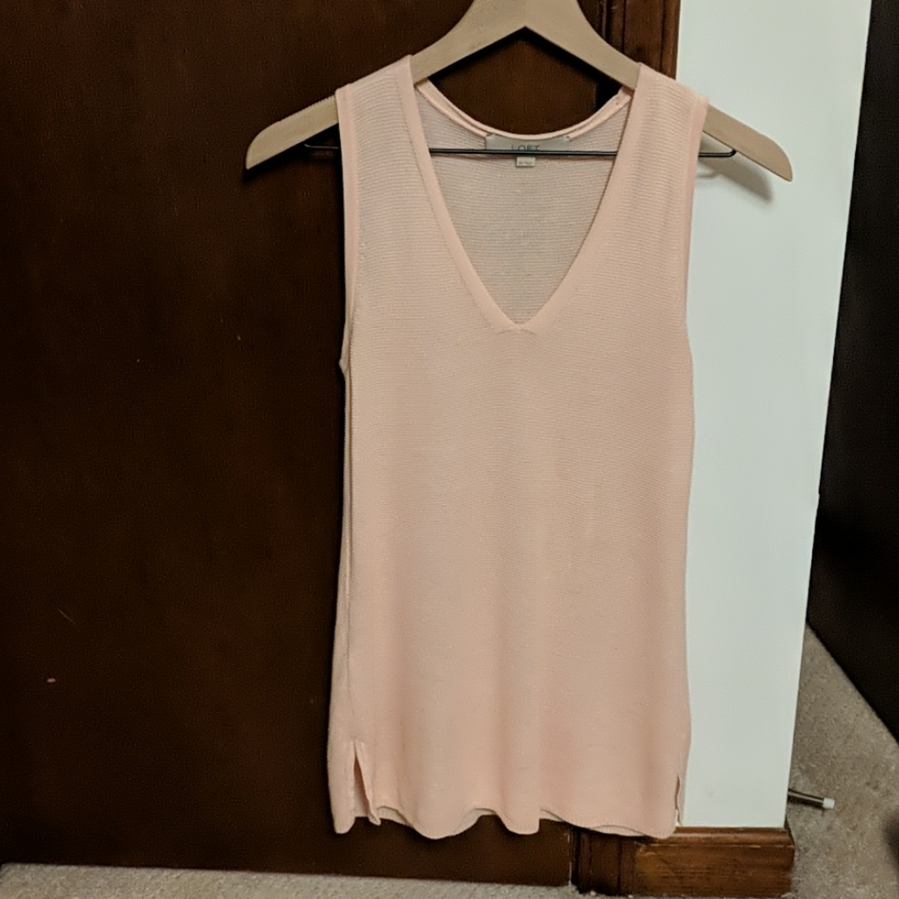 LOFT Lightweight sweater tank